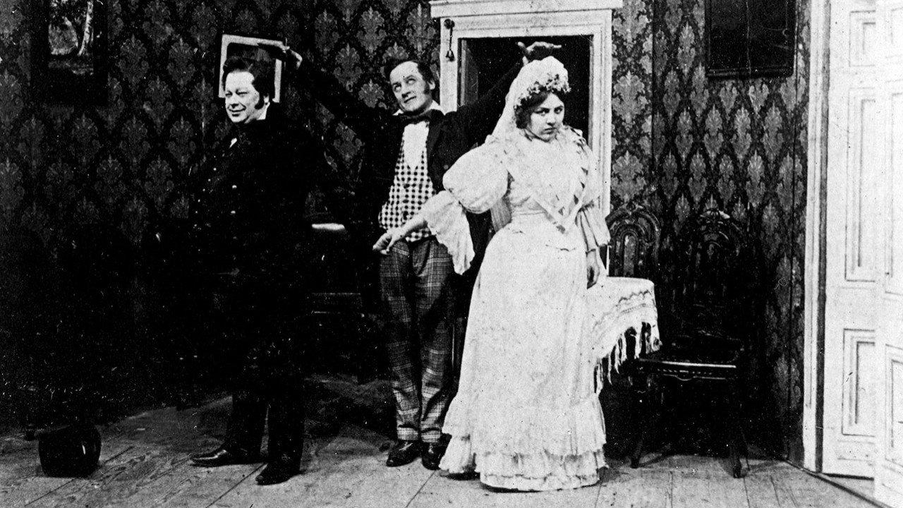 Marriage 1909 movie scene