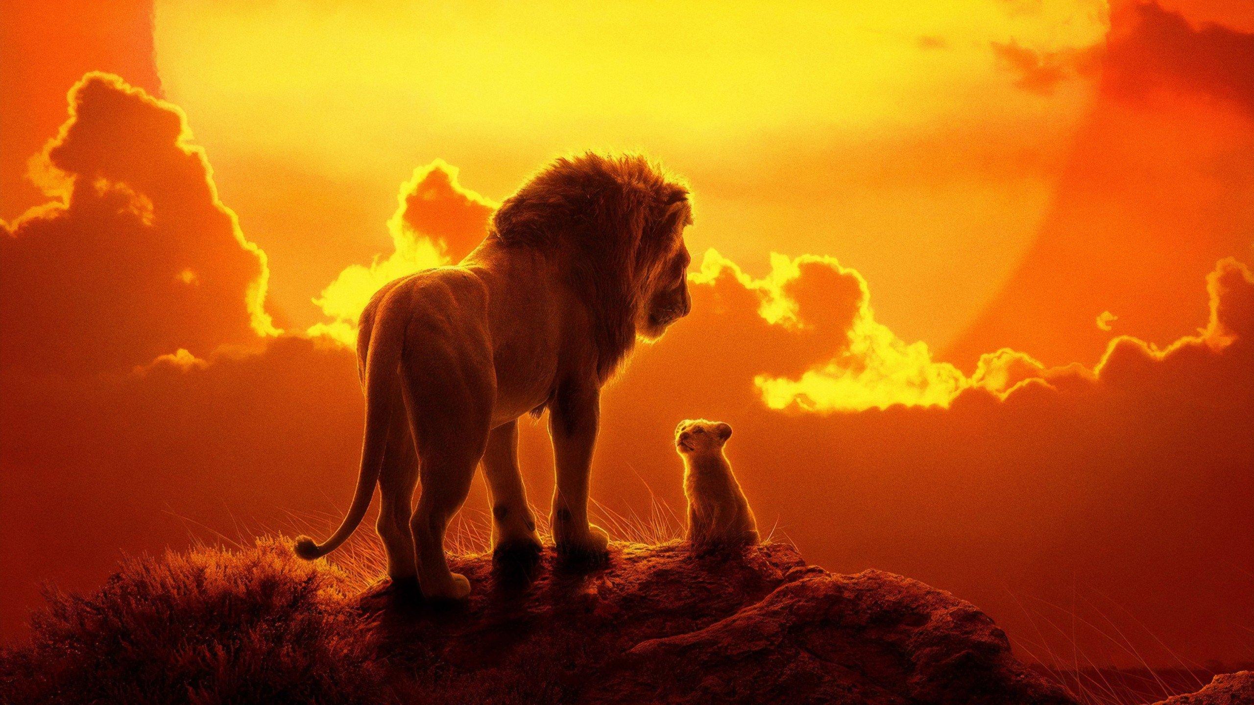 The Lion King 2019 movie scene