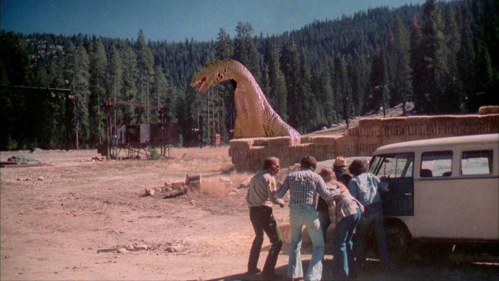 The Crater Lake Monster 1977 movie scene