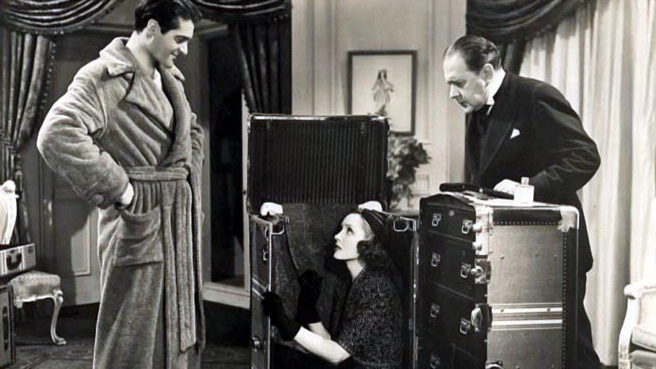 The Lone Wolf in Paris 1938 movie scene