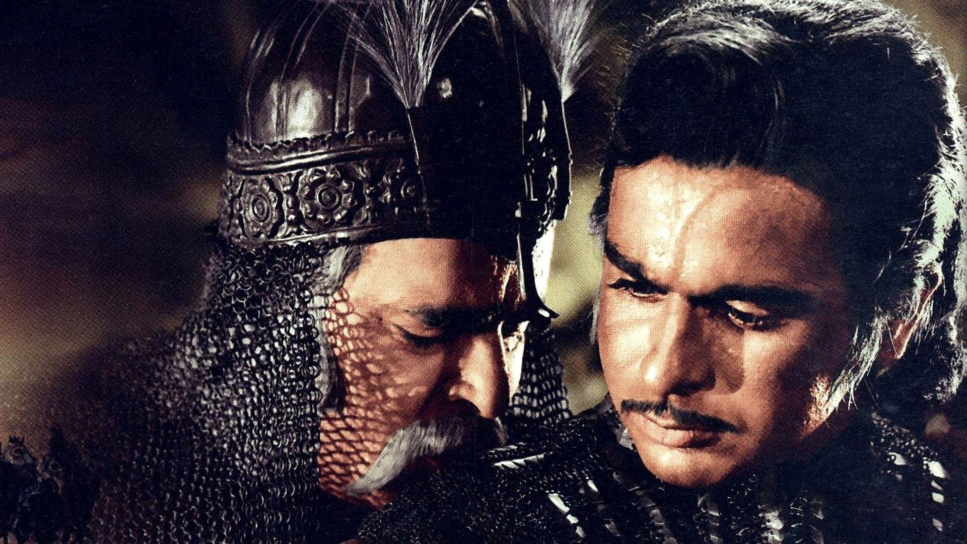 Mughal-e-Azam 1960 movie scene
