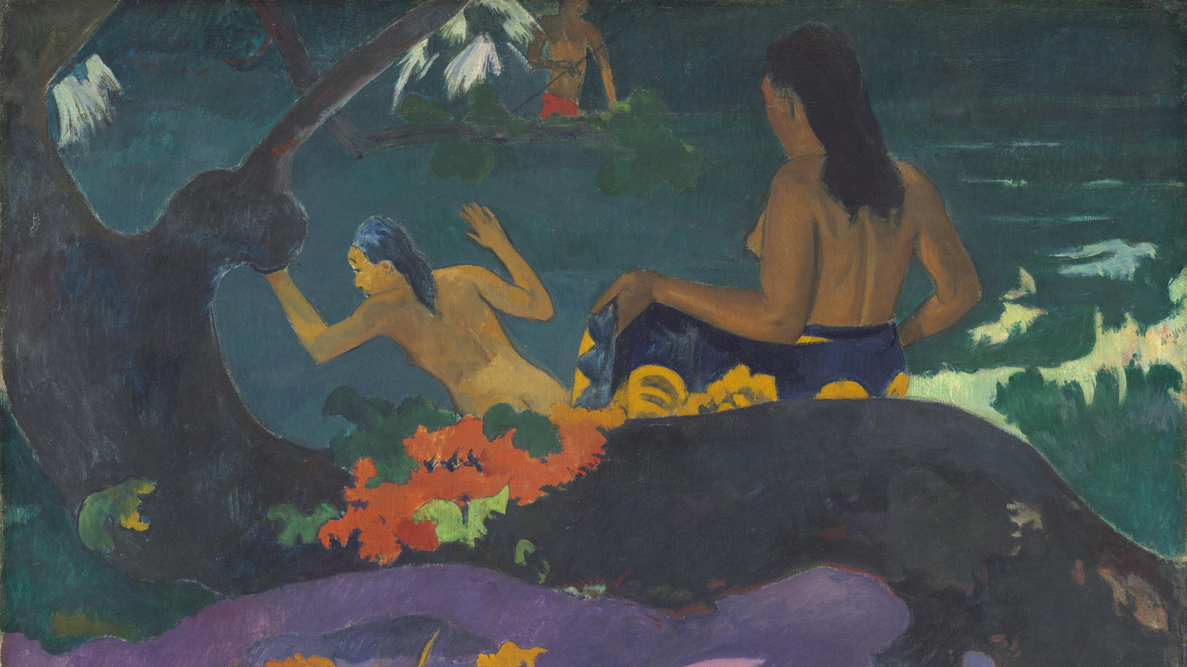 Gauguin in Tahiti. Paradise Lost 2019 movie scene