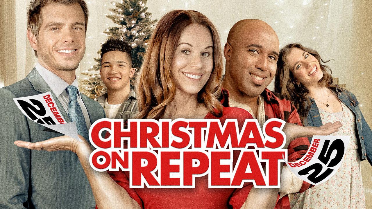 Christmas on Repeat 2022 movie scene