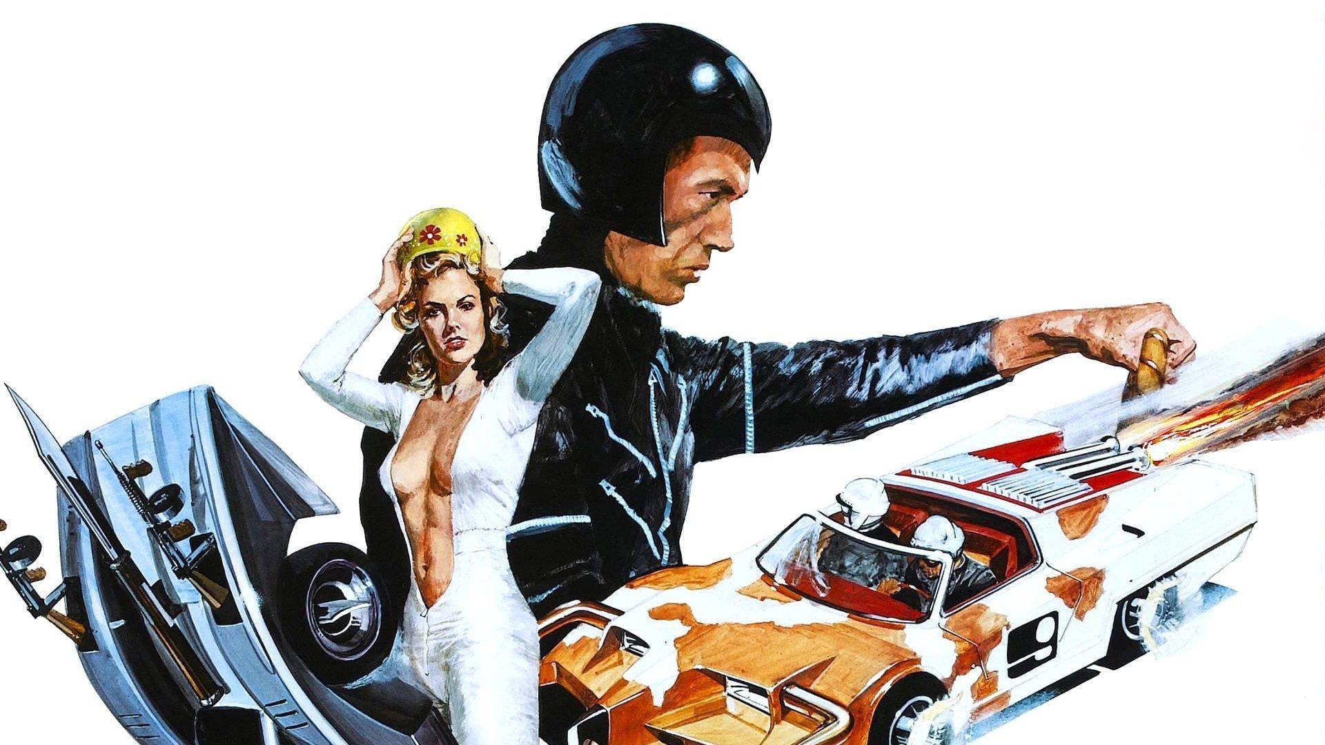 Death Race 2000 1975 movie scene