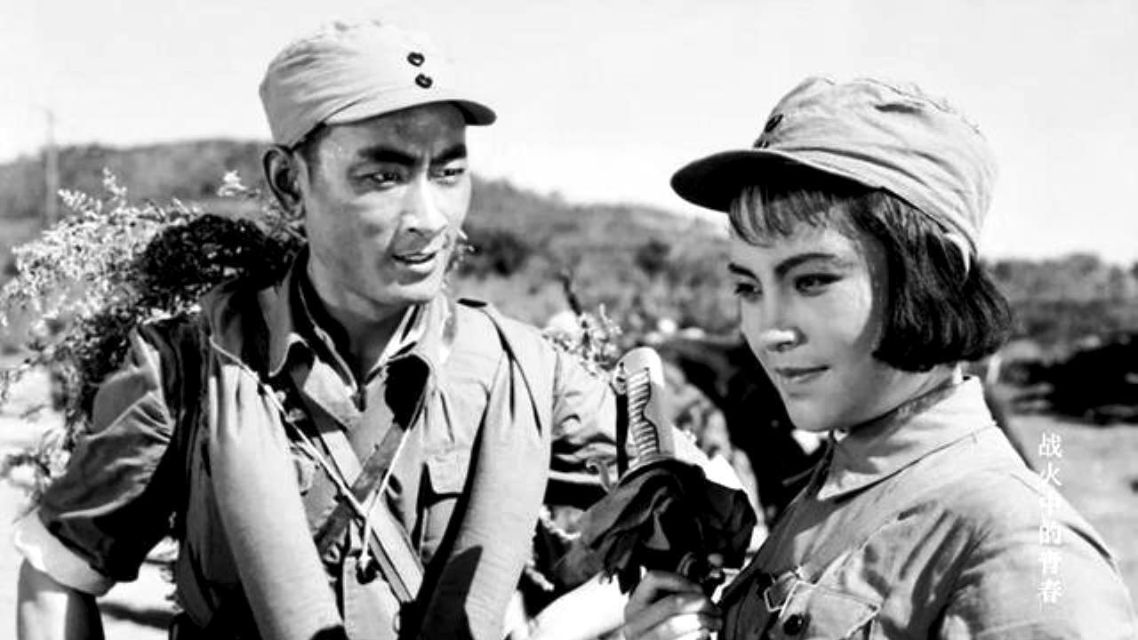Youth in Flames of War 1959 movie scene
