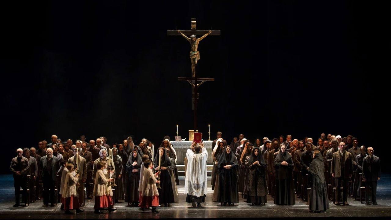 Mascagni: Cavallera Rusticana 2016 movie scene