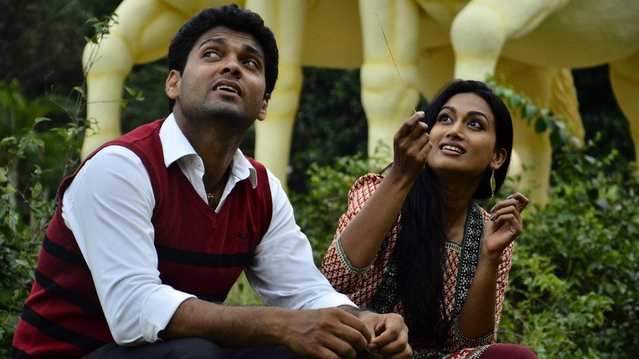 Simple Agi Ondh Love Story 2013 movie scene
