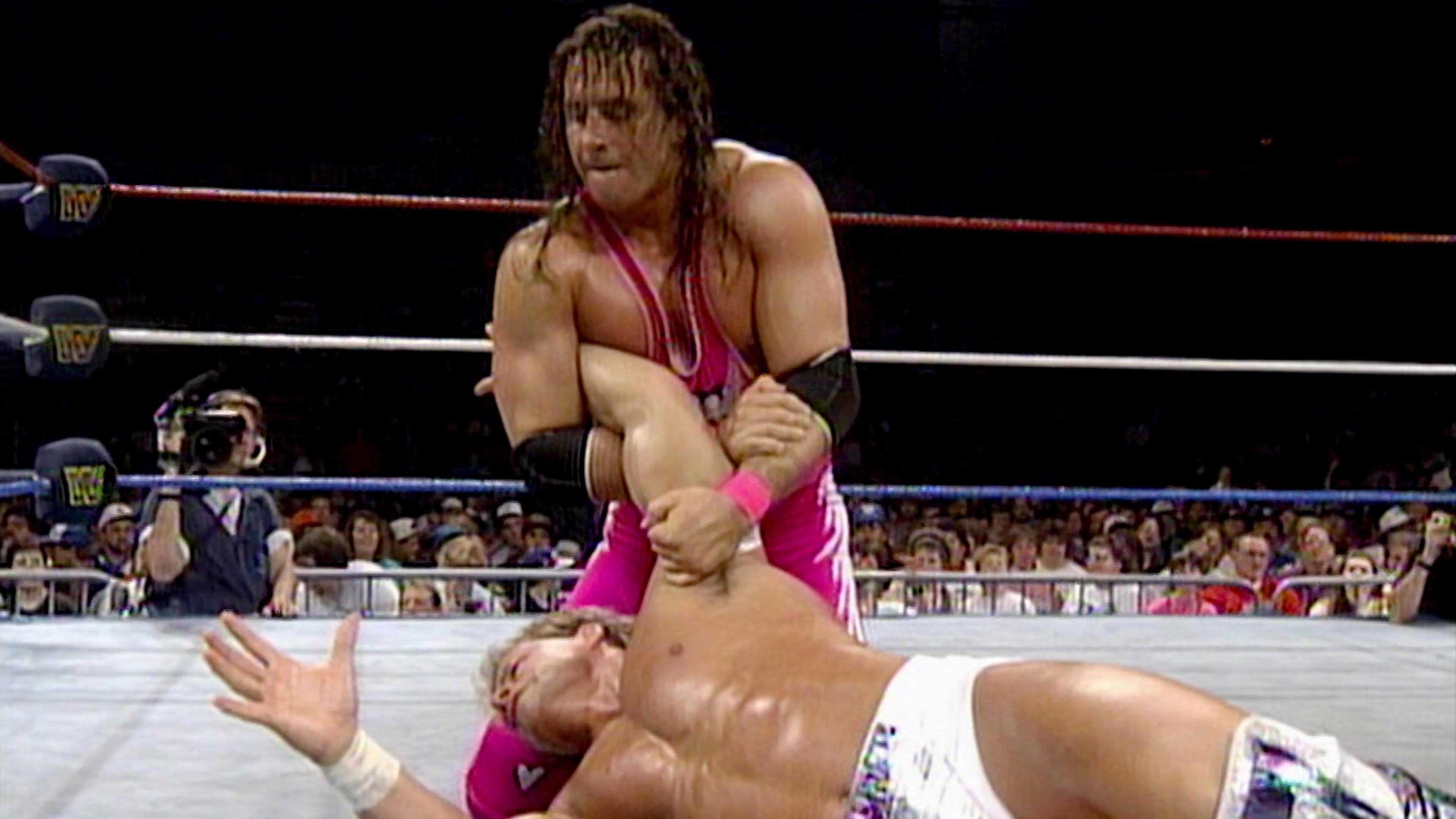 Bret "Hit Man" Hart: His Greatest Matches 1993 movie scene