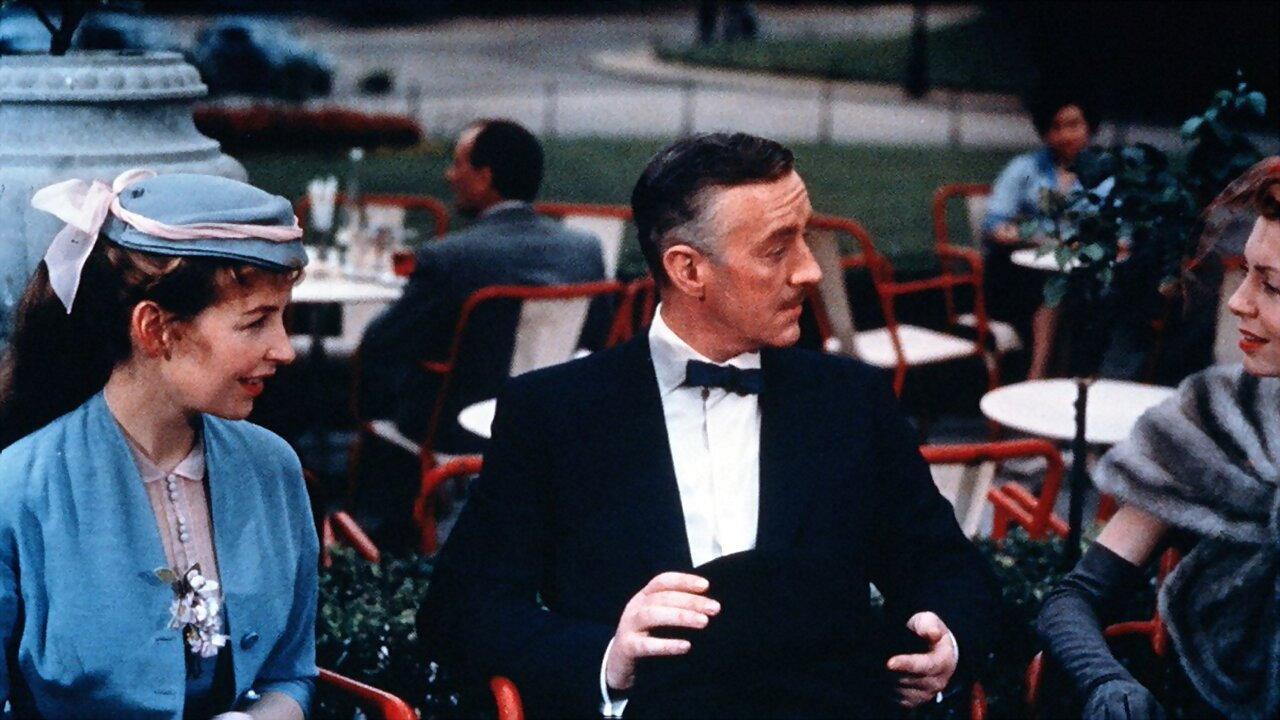 To Paris with Love 1955 movie scene