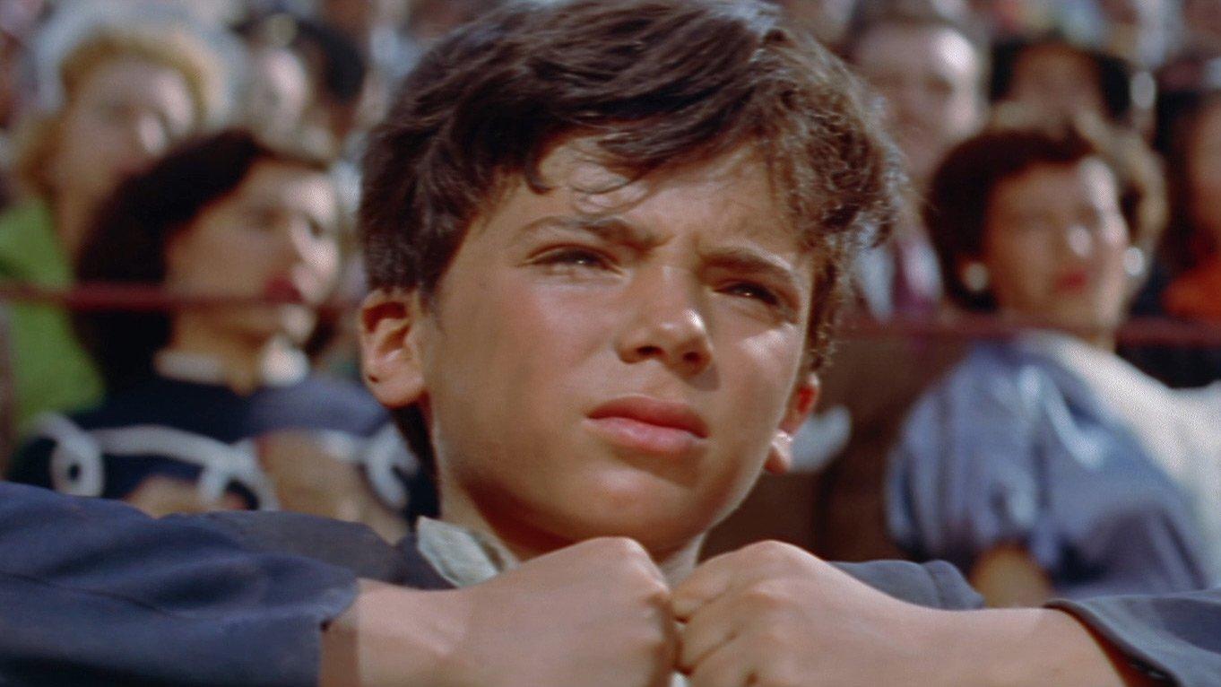 The Brave One 1956 movie scene