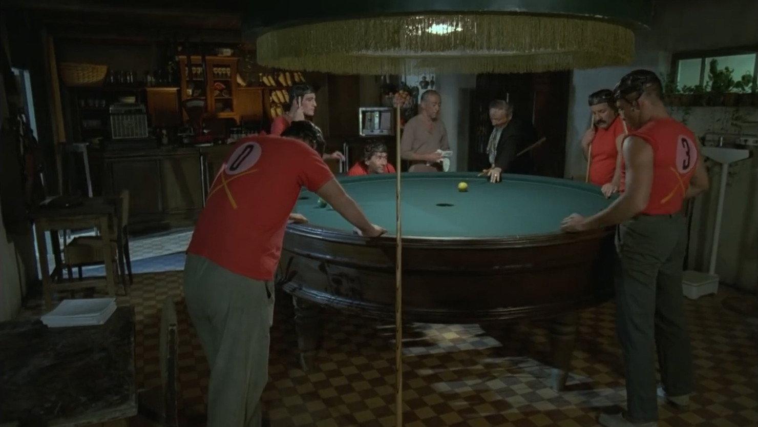 The Story of One Billiard-Room 1988 movie scene