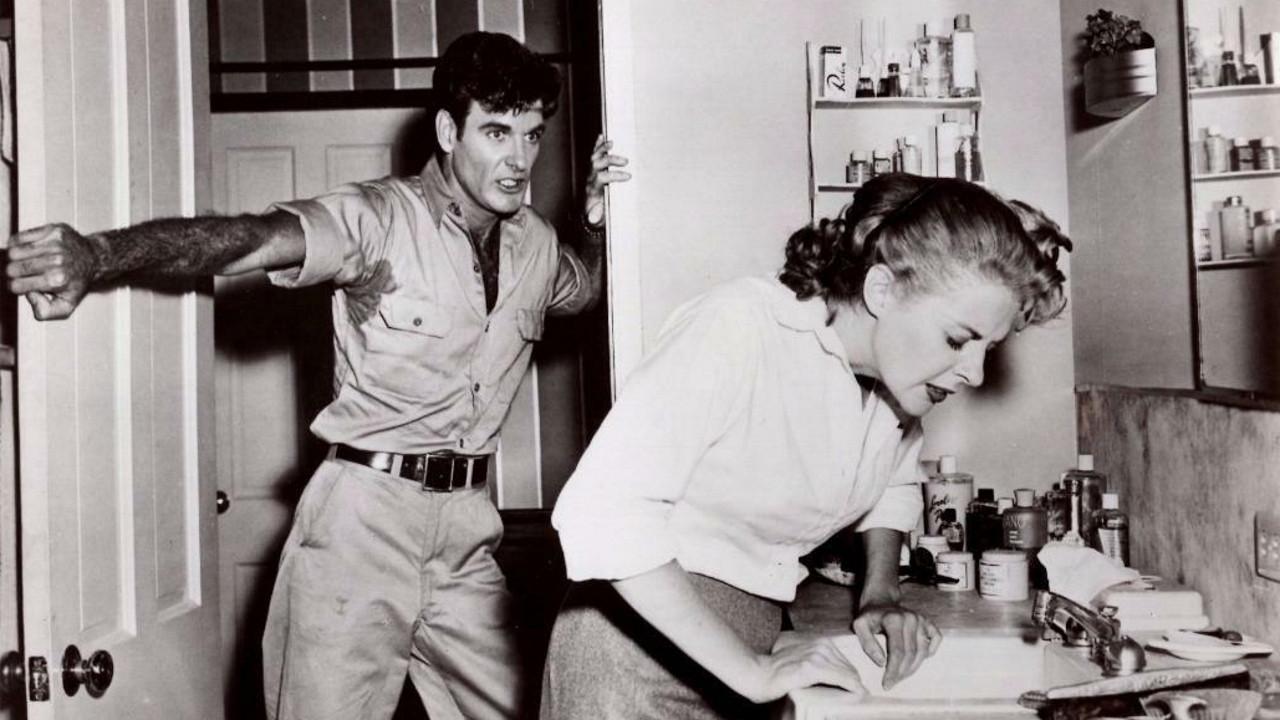 Man on the Prowl 1957 movie scene