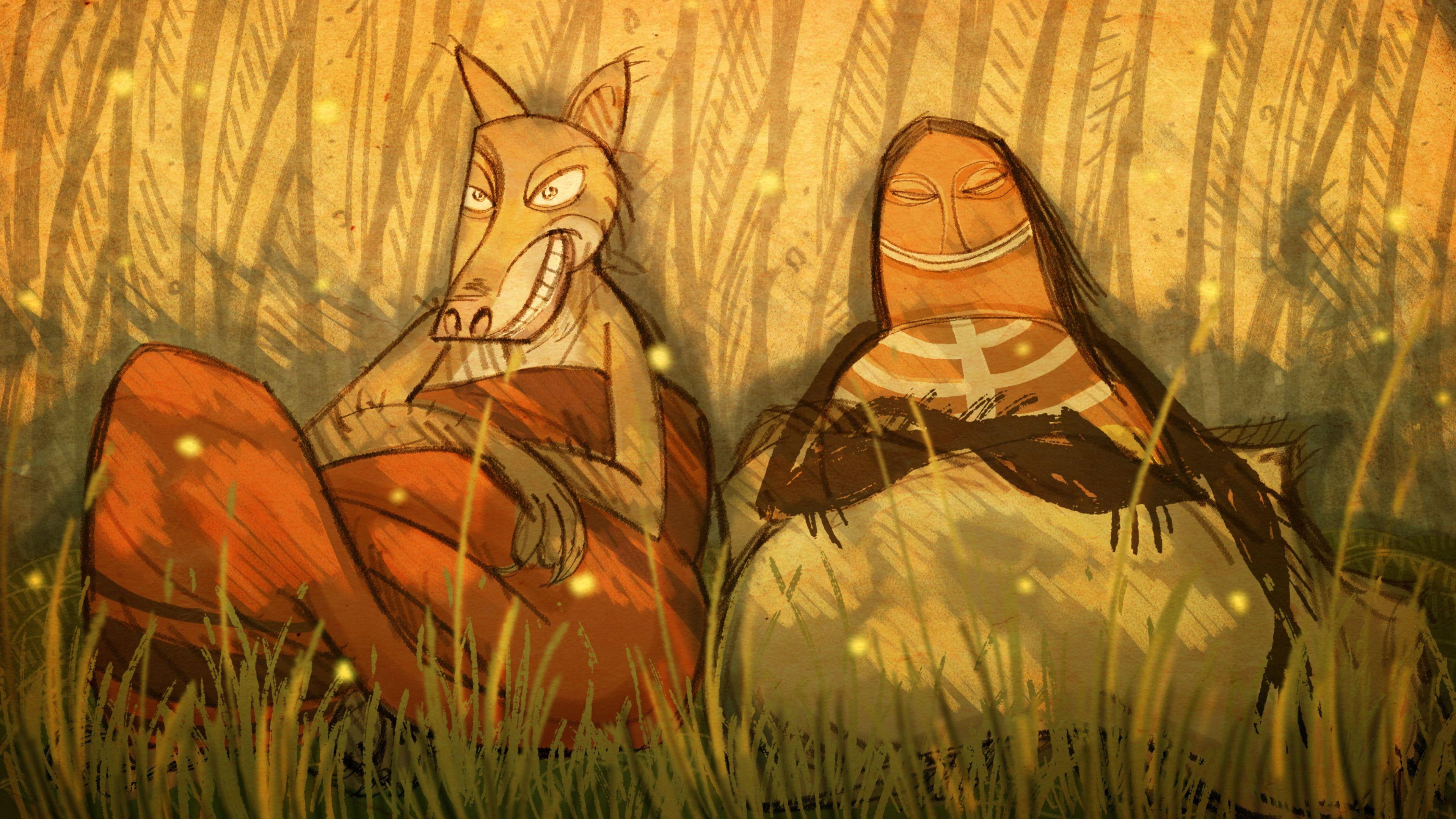 Coyote and the Rock 2015 movie scene
