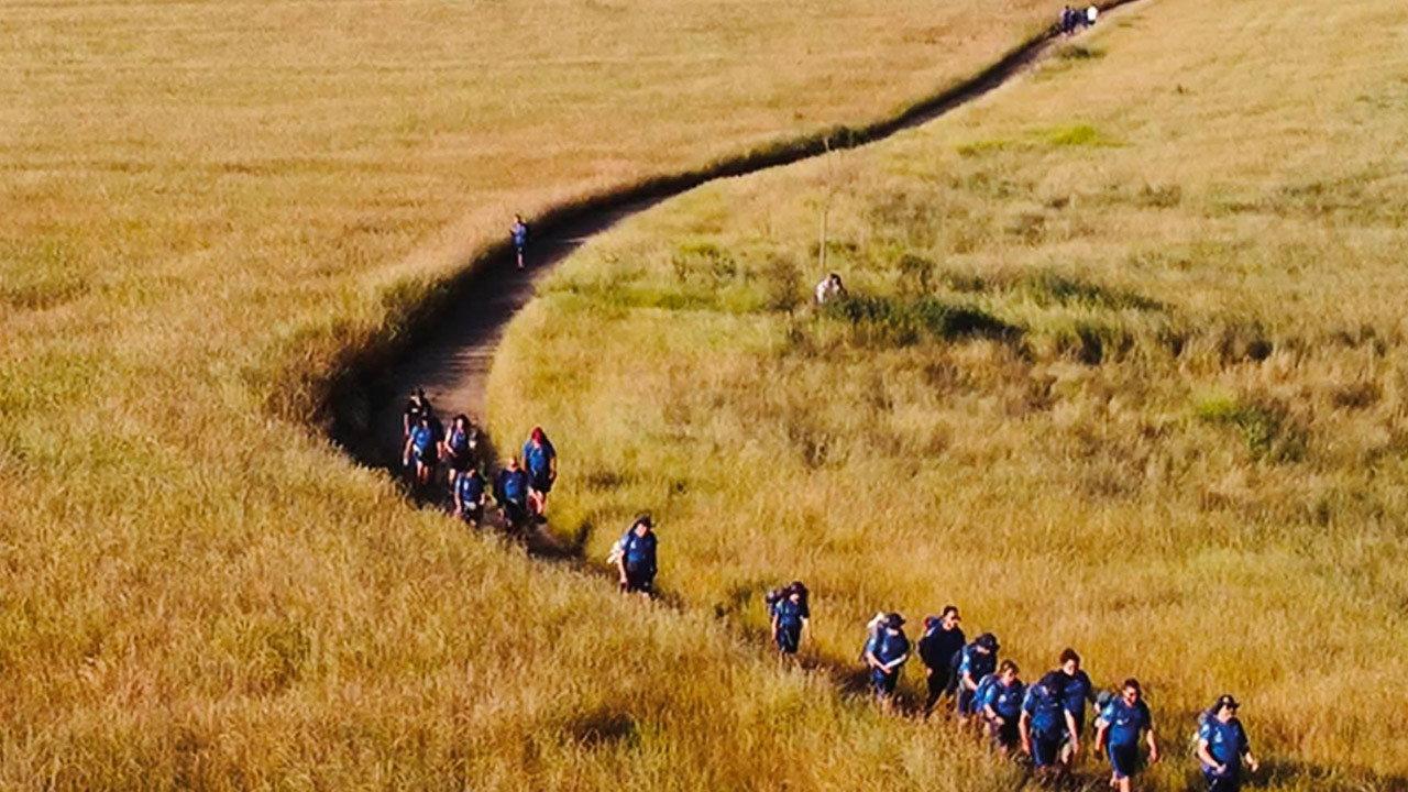 On the Blue Way 2022 movie scene