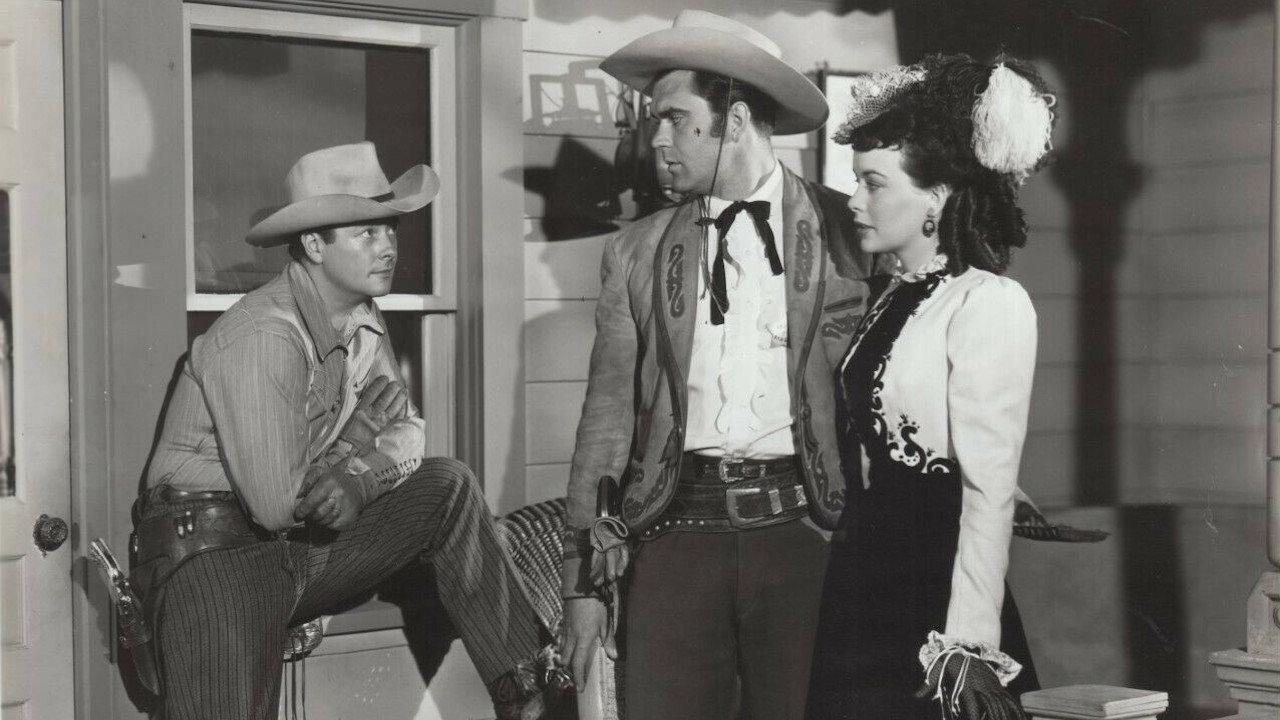 Law of the Badlands 1951 movie scene