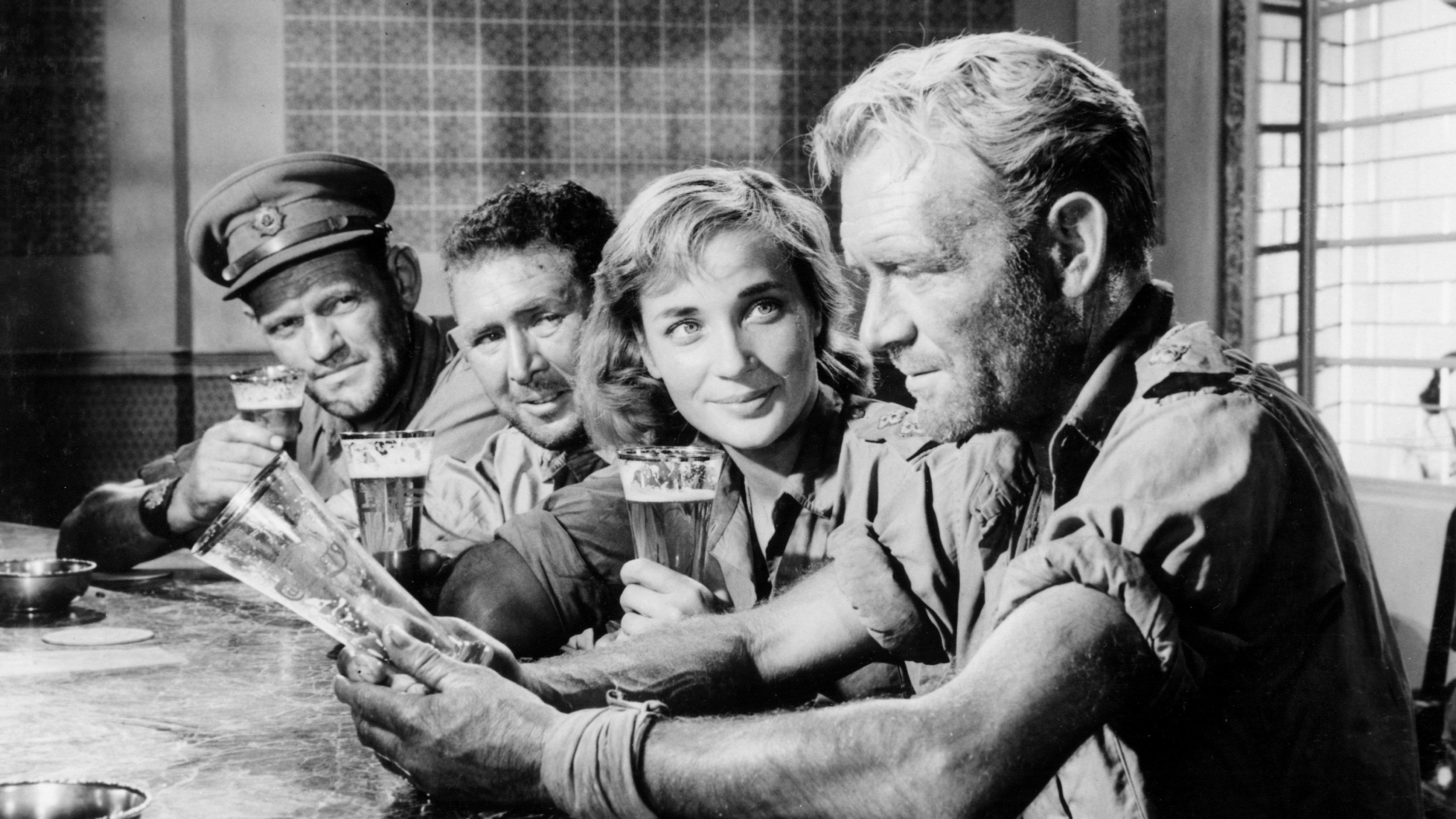 Ice Cold in Alex 1958 movie scene
