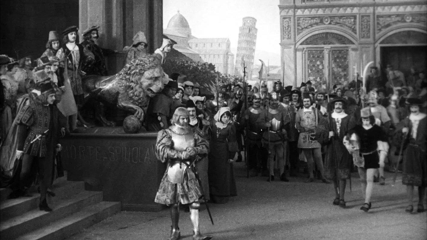 Severo Torelli 1914 movie scene