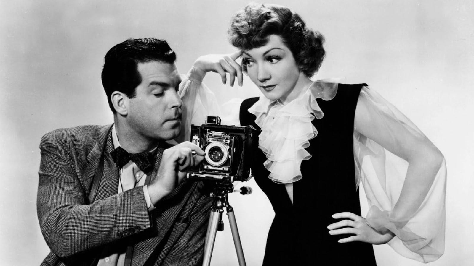 No Time for Love 1943 movie scene