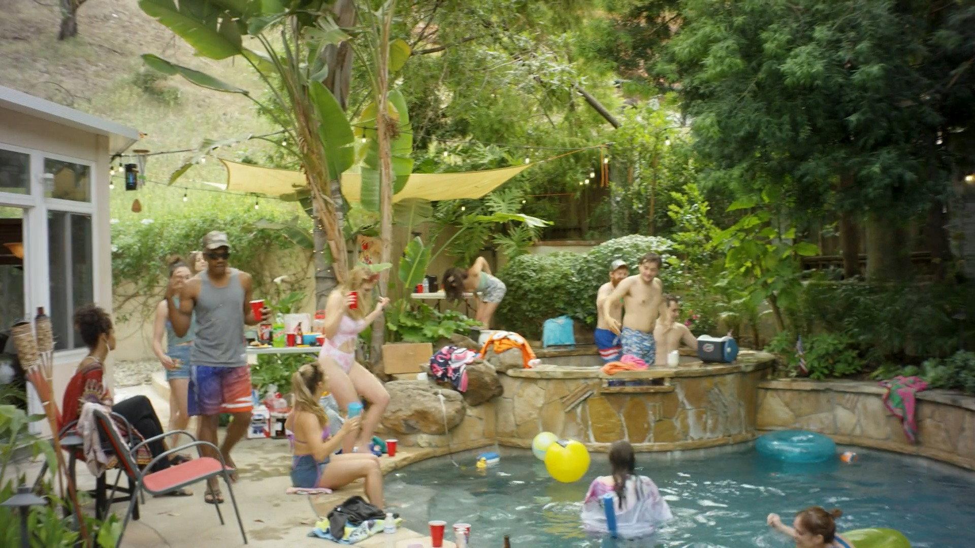 Pool Party 2023 movie scene