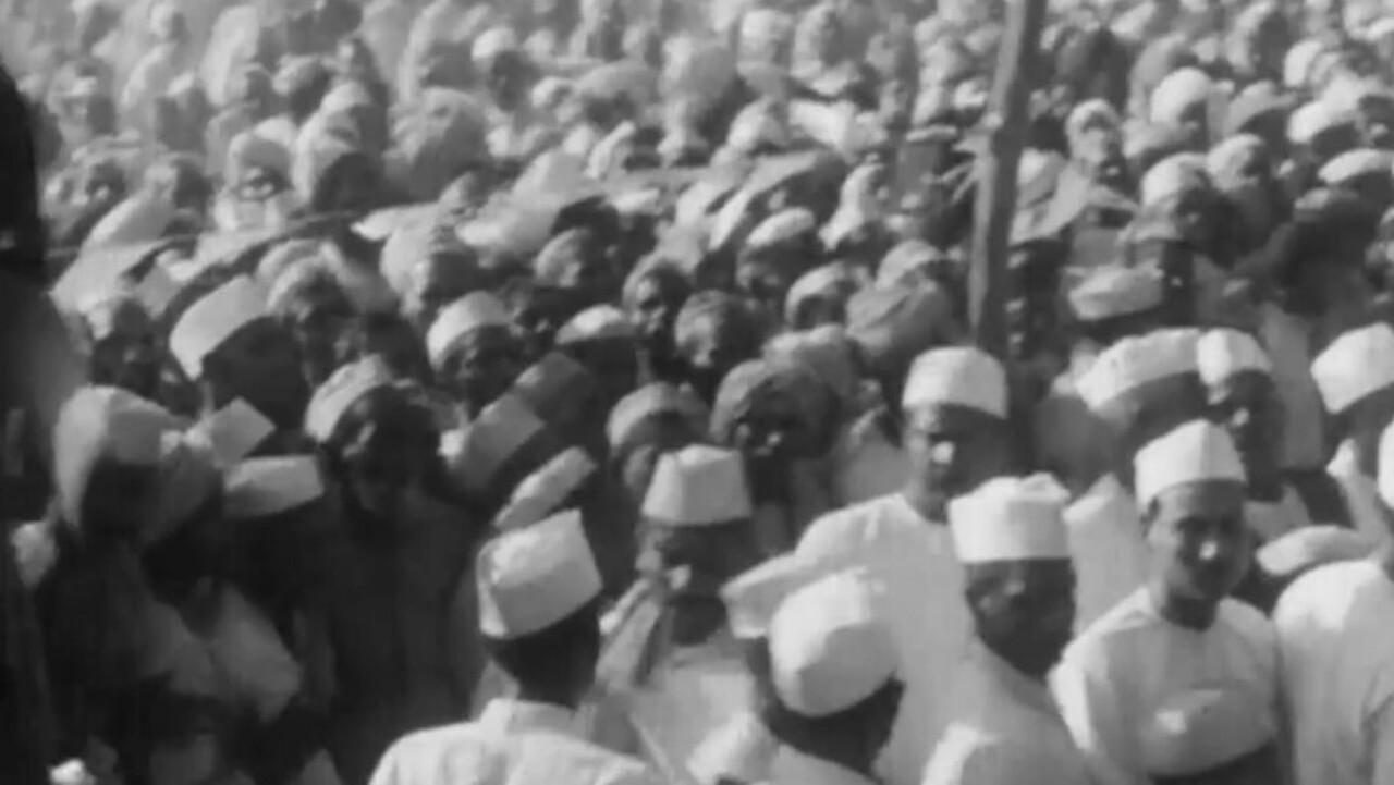 India 1929 movie scene