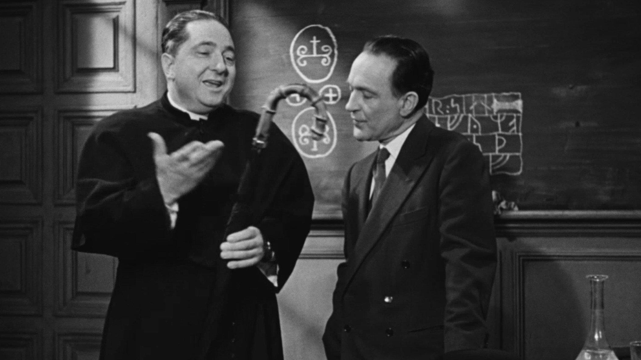 The Unfrocked One 1954 movie scene