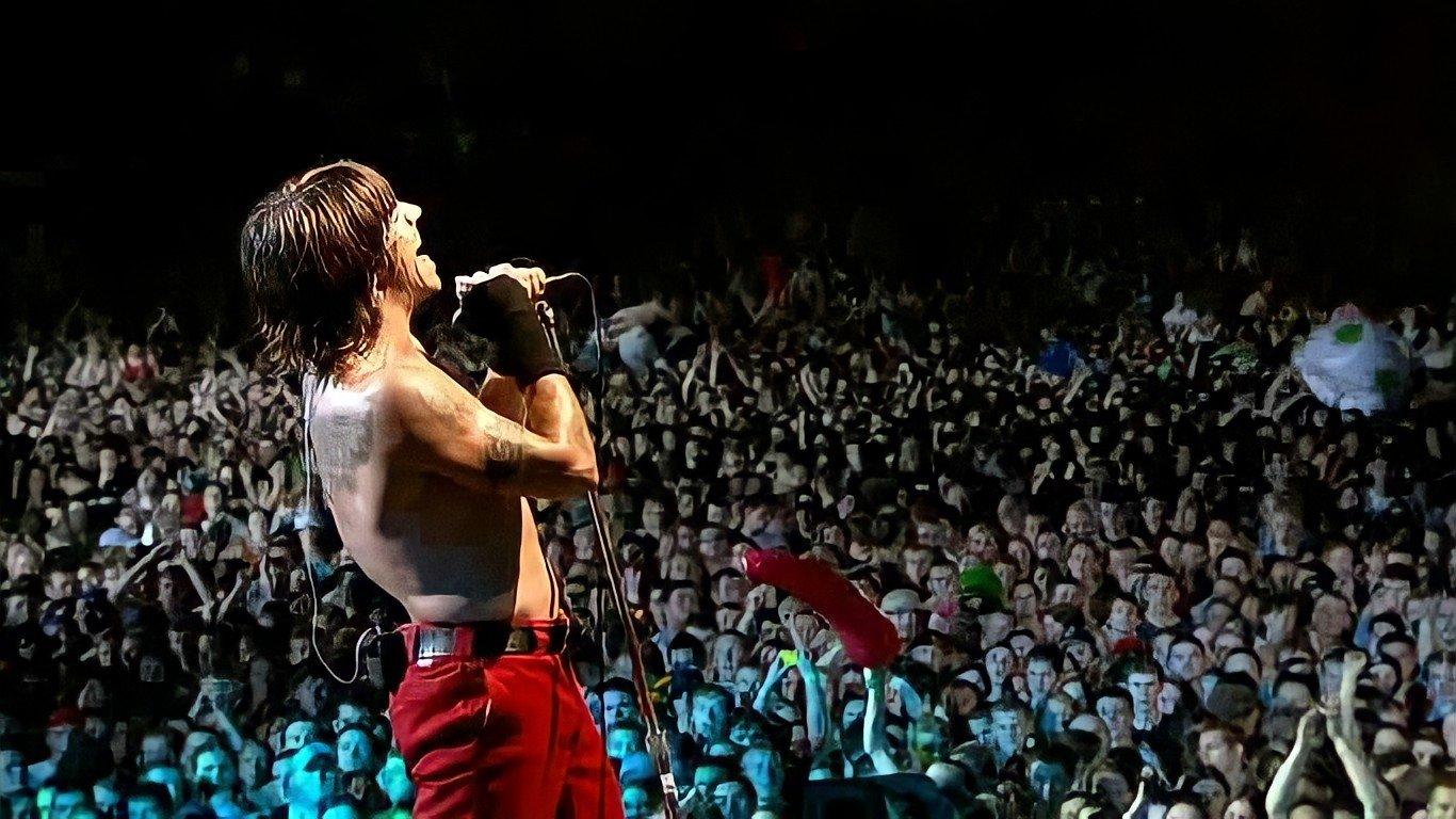 Red Hot Chili Peppers: Live at Slane Castle 2003 movie scene