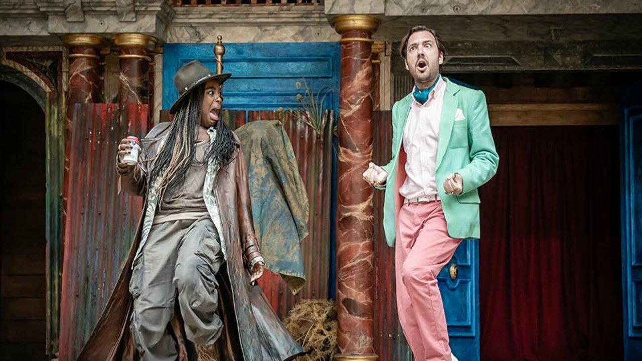 Twelfth Night from Shakespeare's Globe 2021 movie scene