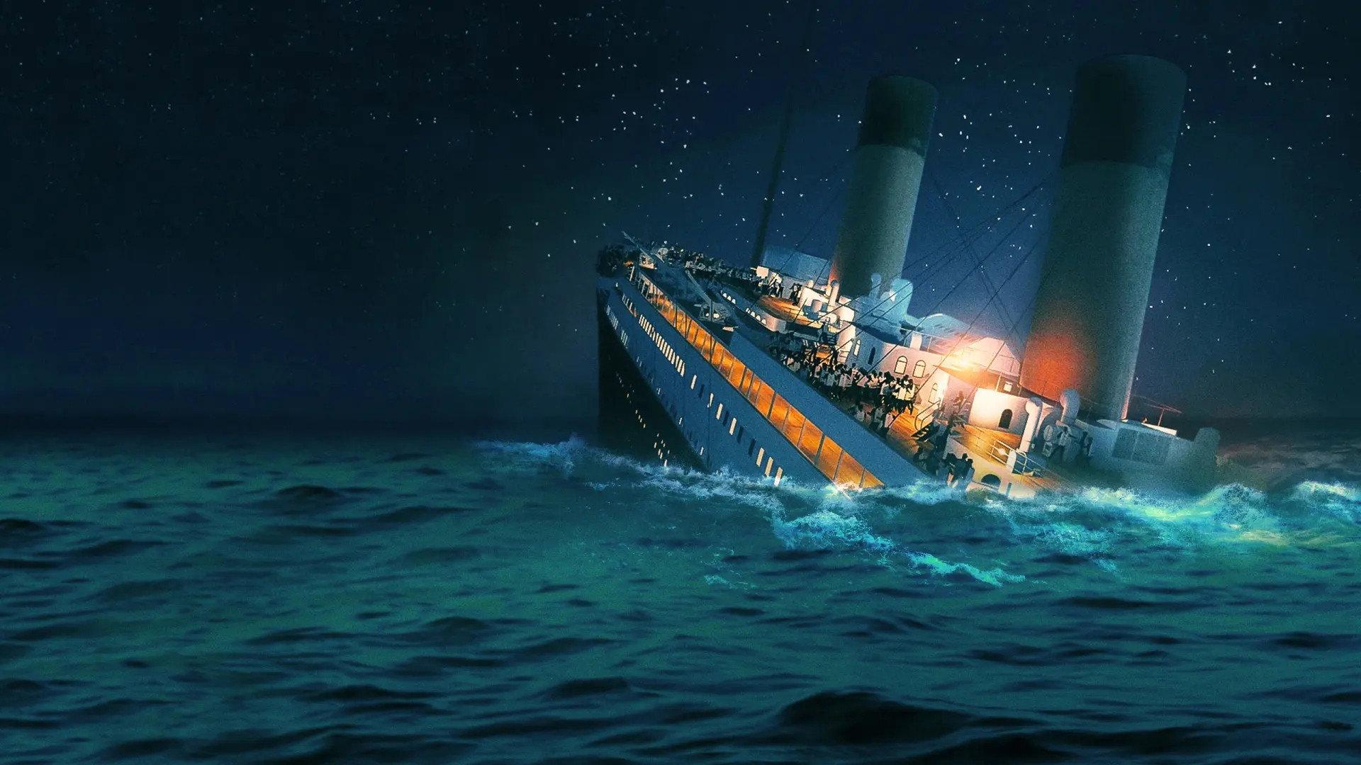 Mysteries from the Grave: Titanic 2022 movie scene