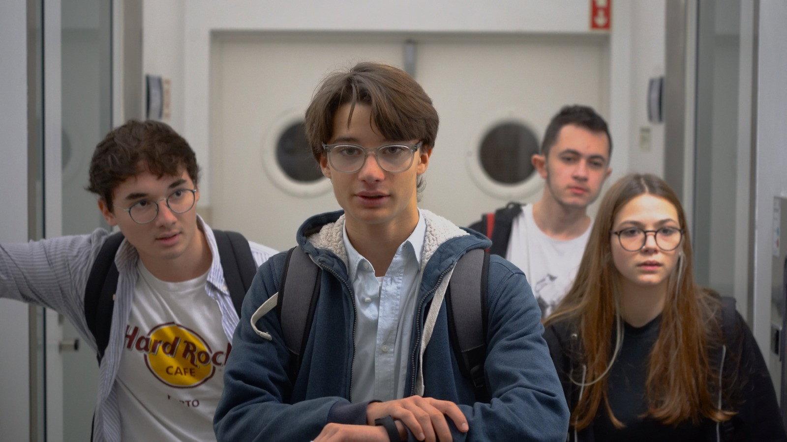 The Nerd, the Brute and the Rocker 2023 movie scene