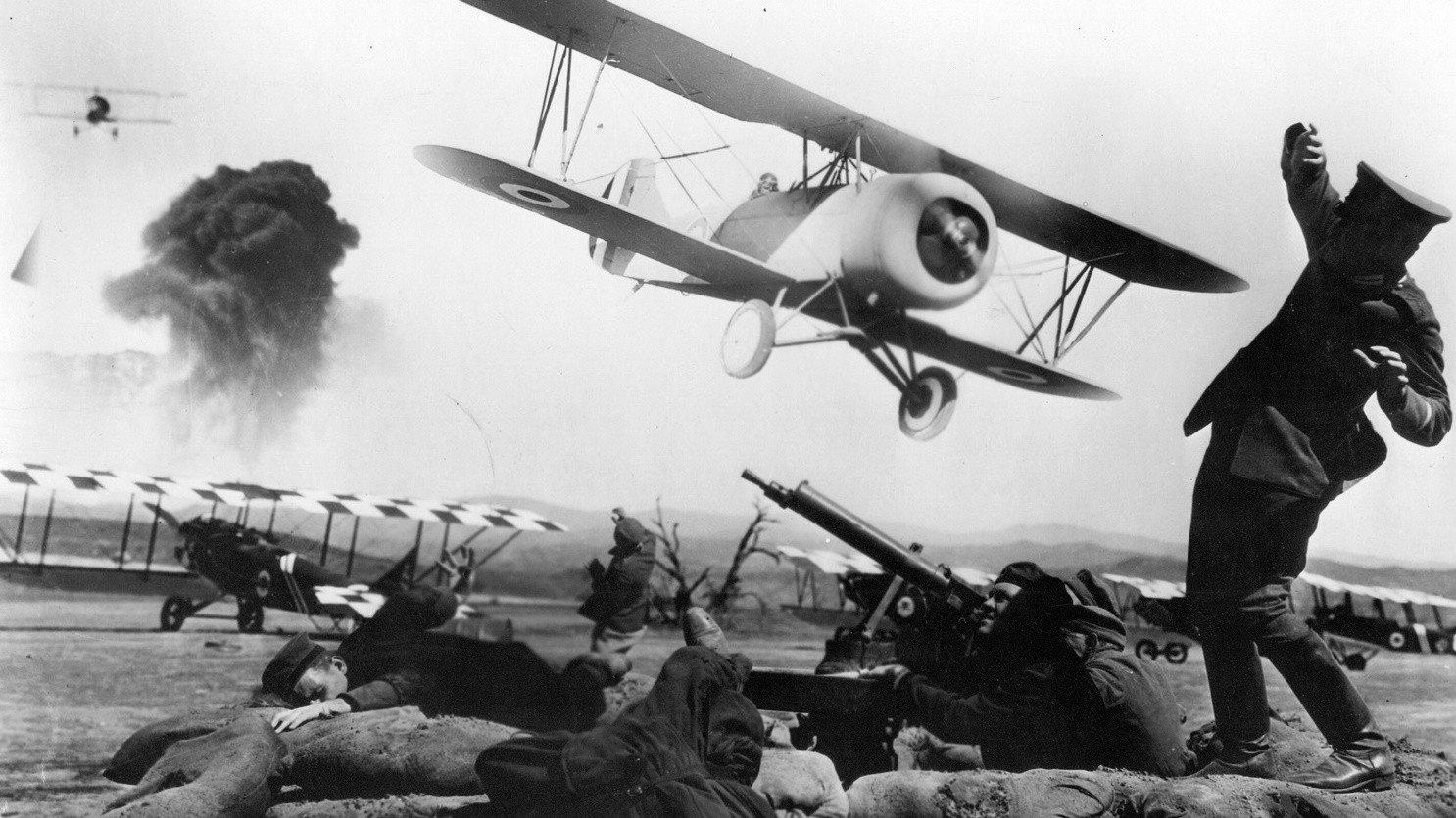 The Dawn Patrol 1930 movie scene