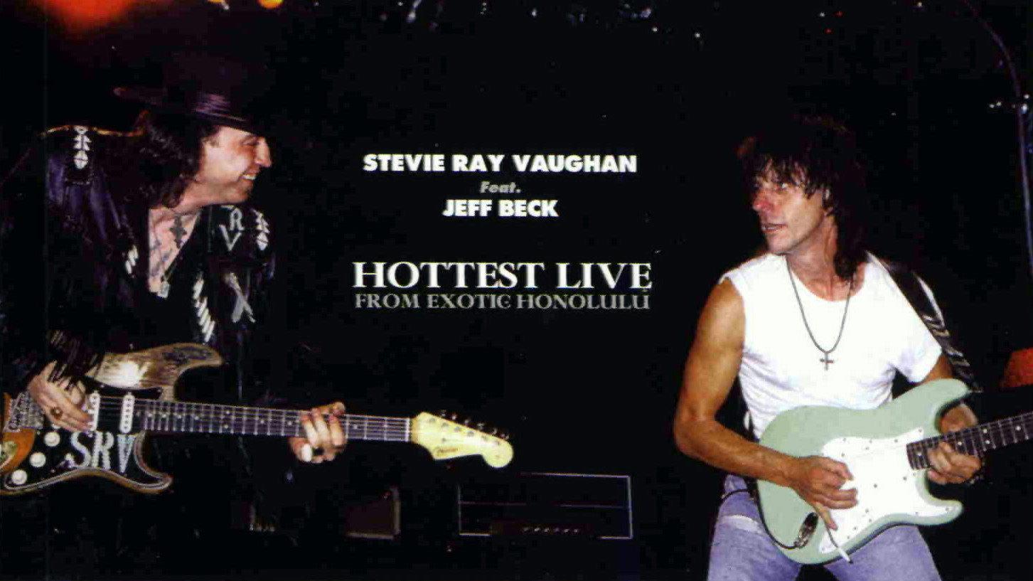 Stevie Ray Vaughan Live In Honolulu - Special Guest Jeff Beck 1984 movie scene