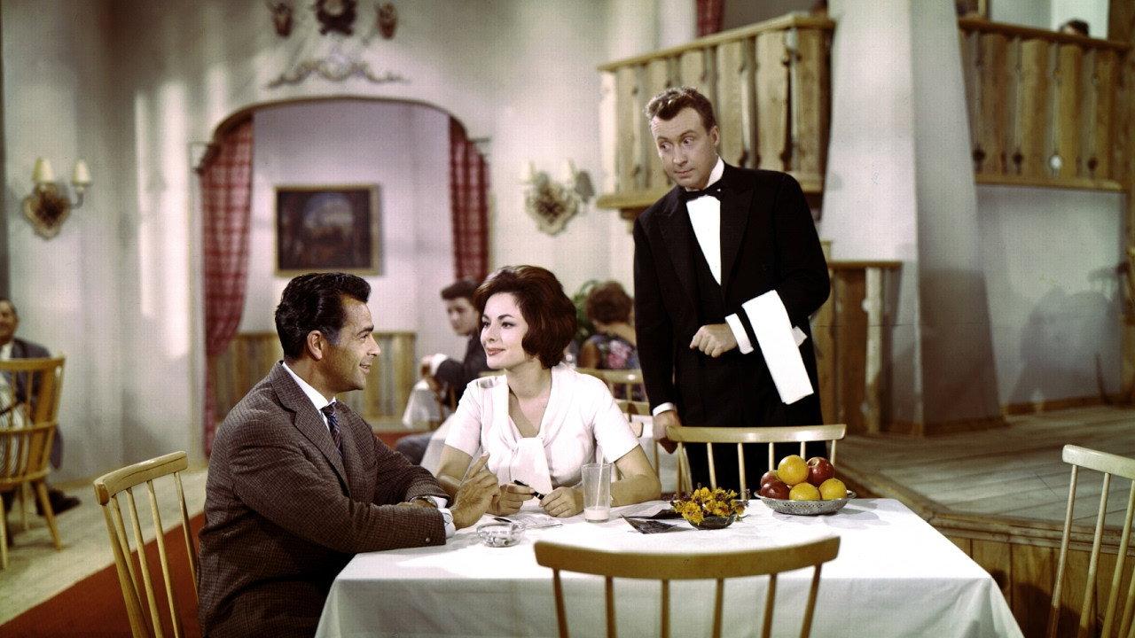 The White Horse Inn 1960 movie scene