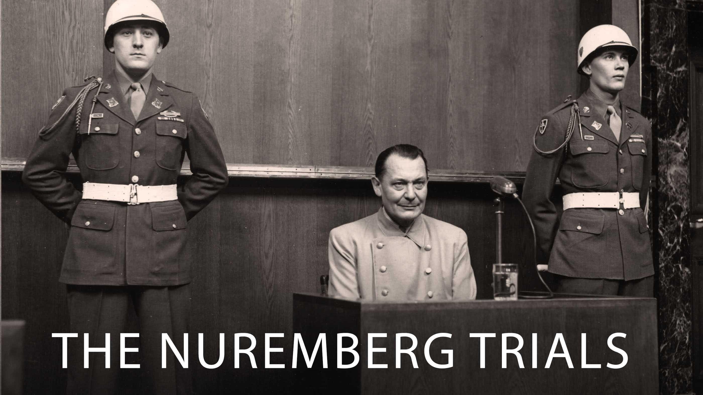 The Nuremberg Trials 2006 movie scene