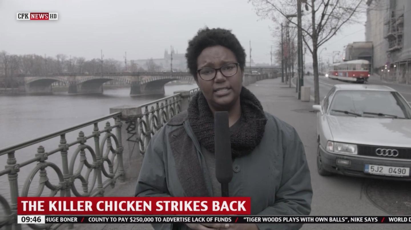 The Chicken 2015 movie scene