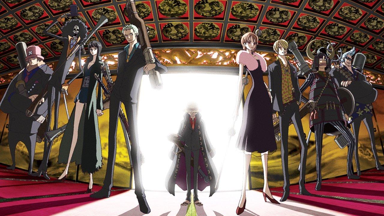One Piece Film: Strong World 2010 movie scene