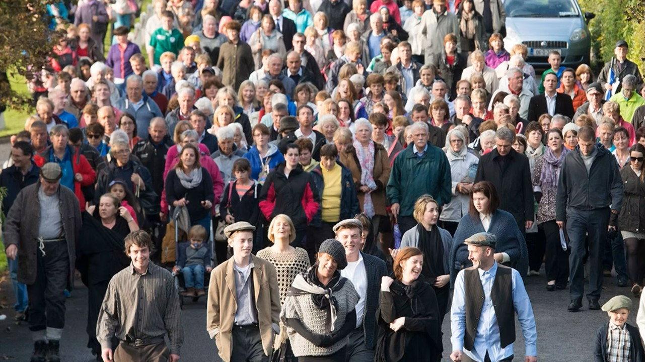 Strange Occurrences in a Small Irish Village 2016 movie scene