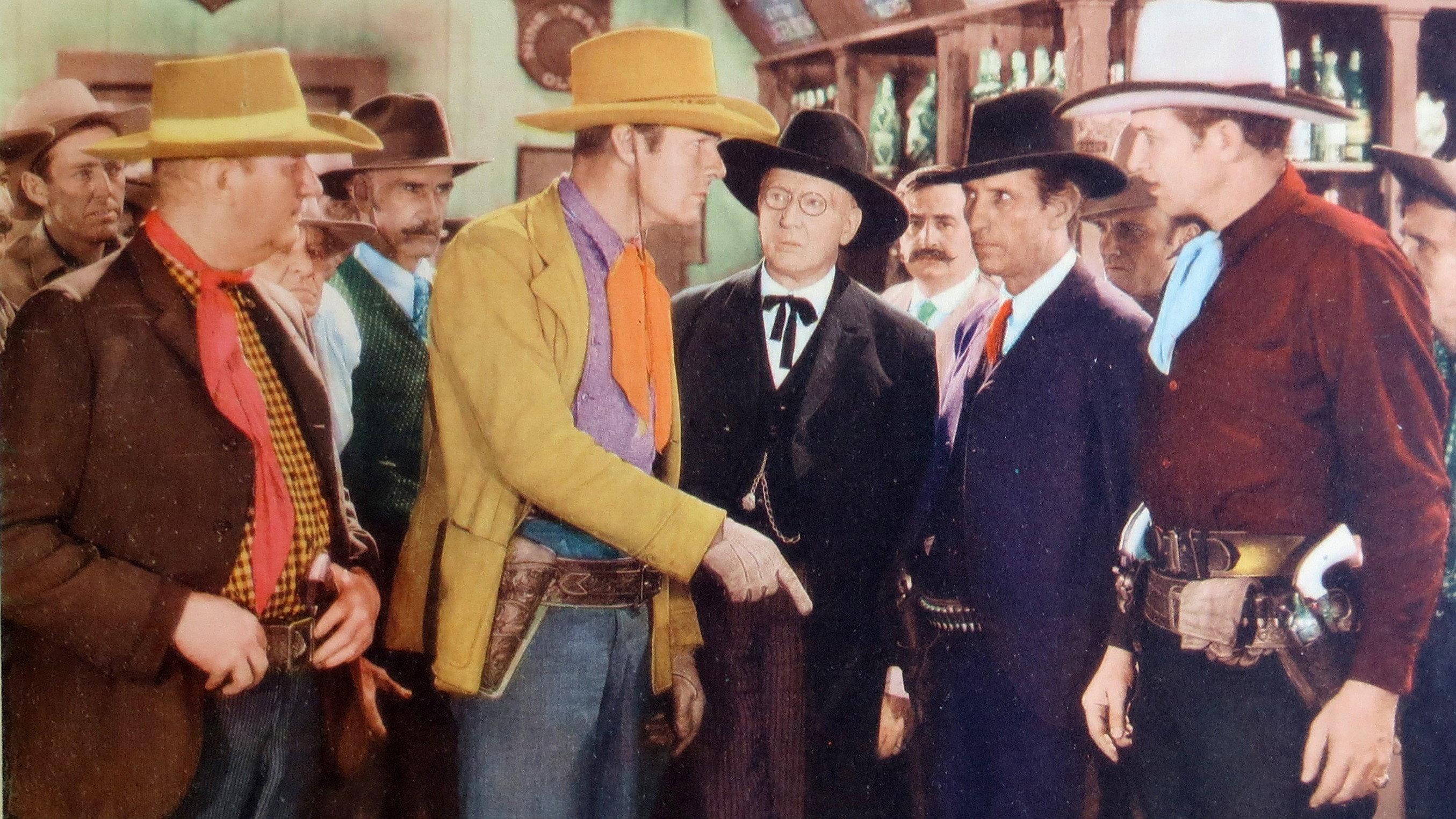 The Last Round-up 1934 movie scene