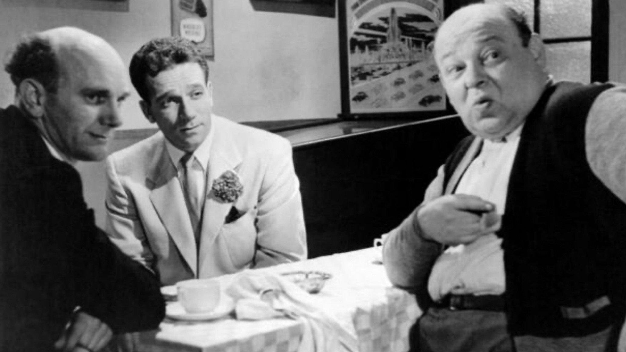 The Gambler and the Lady 1952 movie scene
