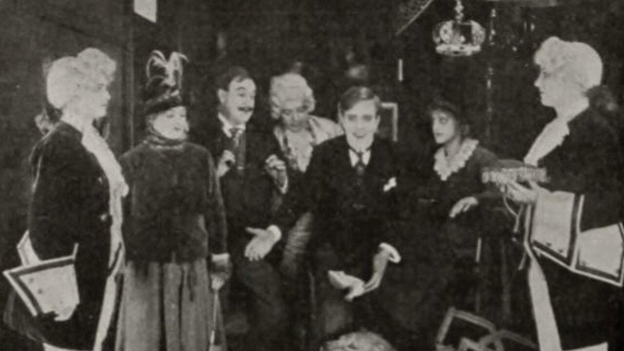 The Crippled Hand 1916 movie scene