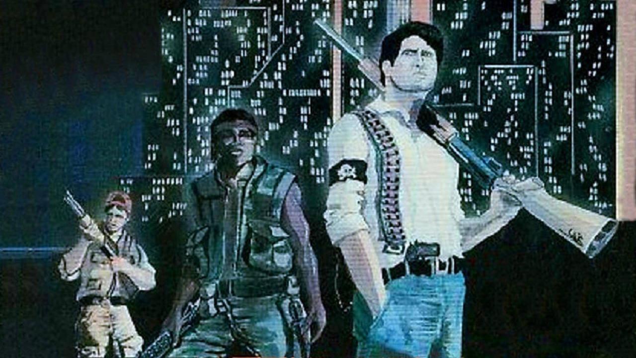 The Bounty Hunters 1985 movie scene