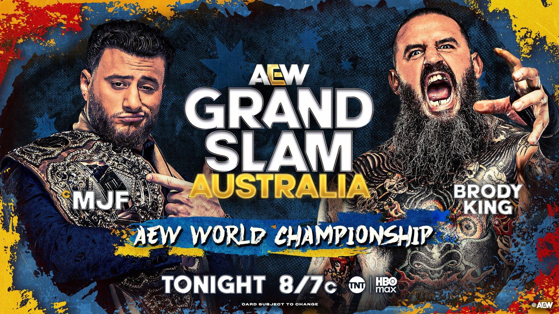 AEW Grand Slam Australia 2026 2026 movie scene
