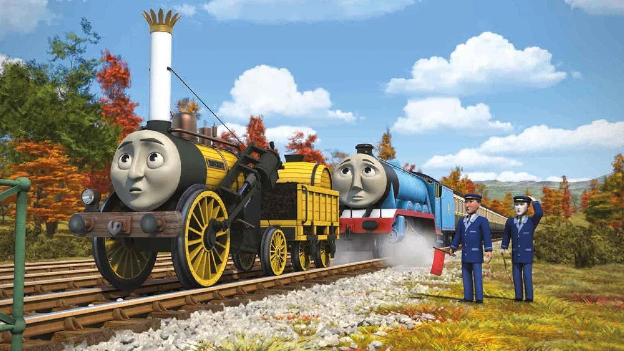 Thomas de Stoomlocomotief: Start de Motoren 2016 movie scene