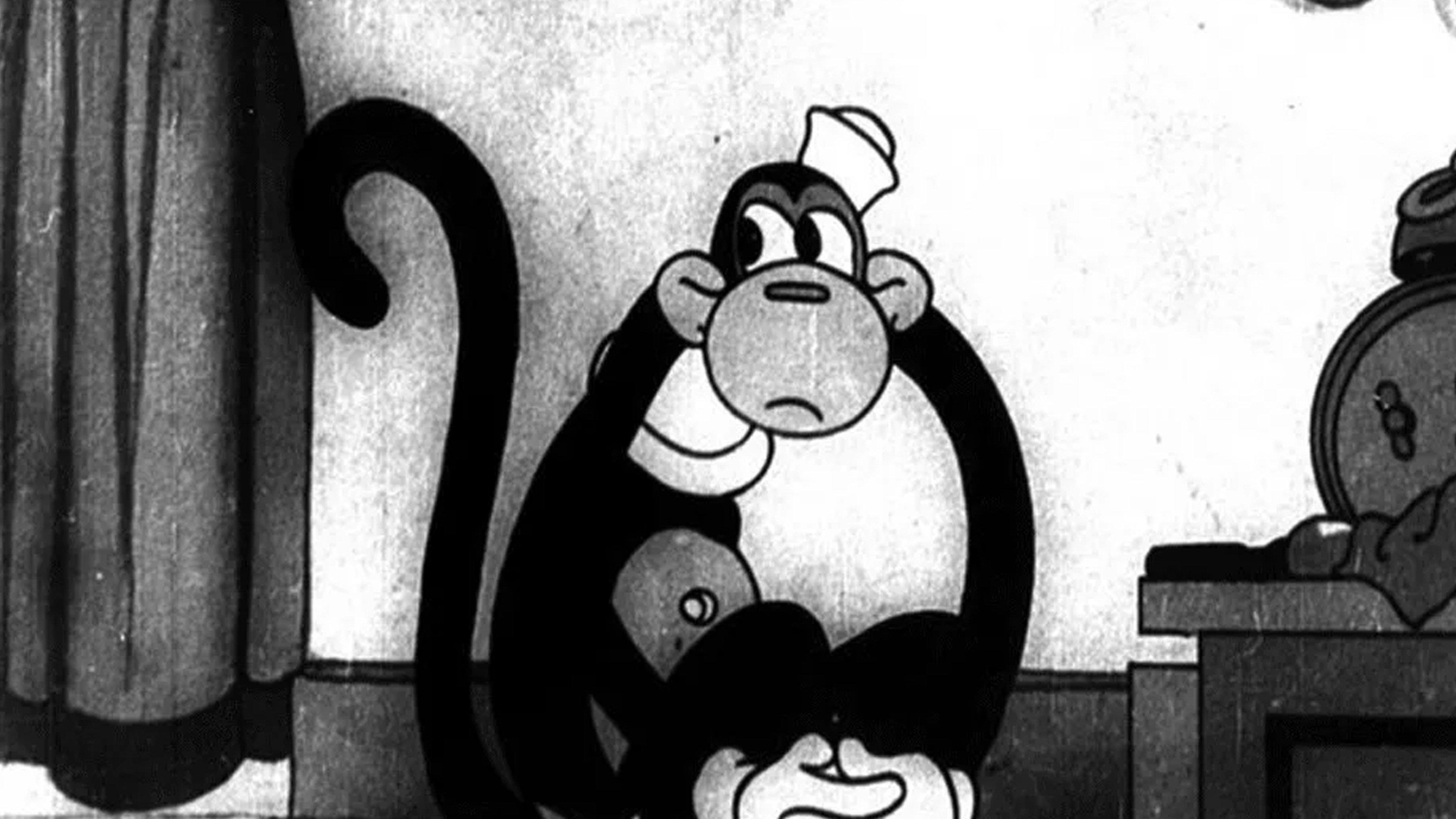 The Watchmaker Monkey 1938 movie scene