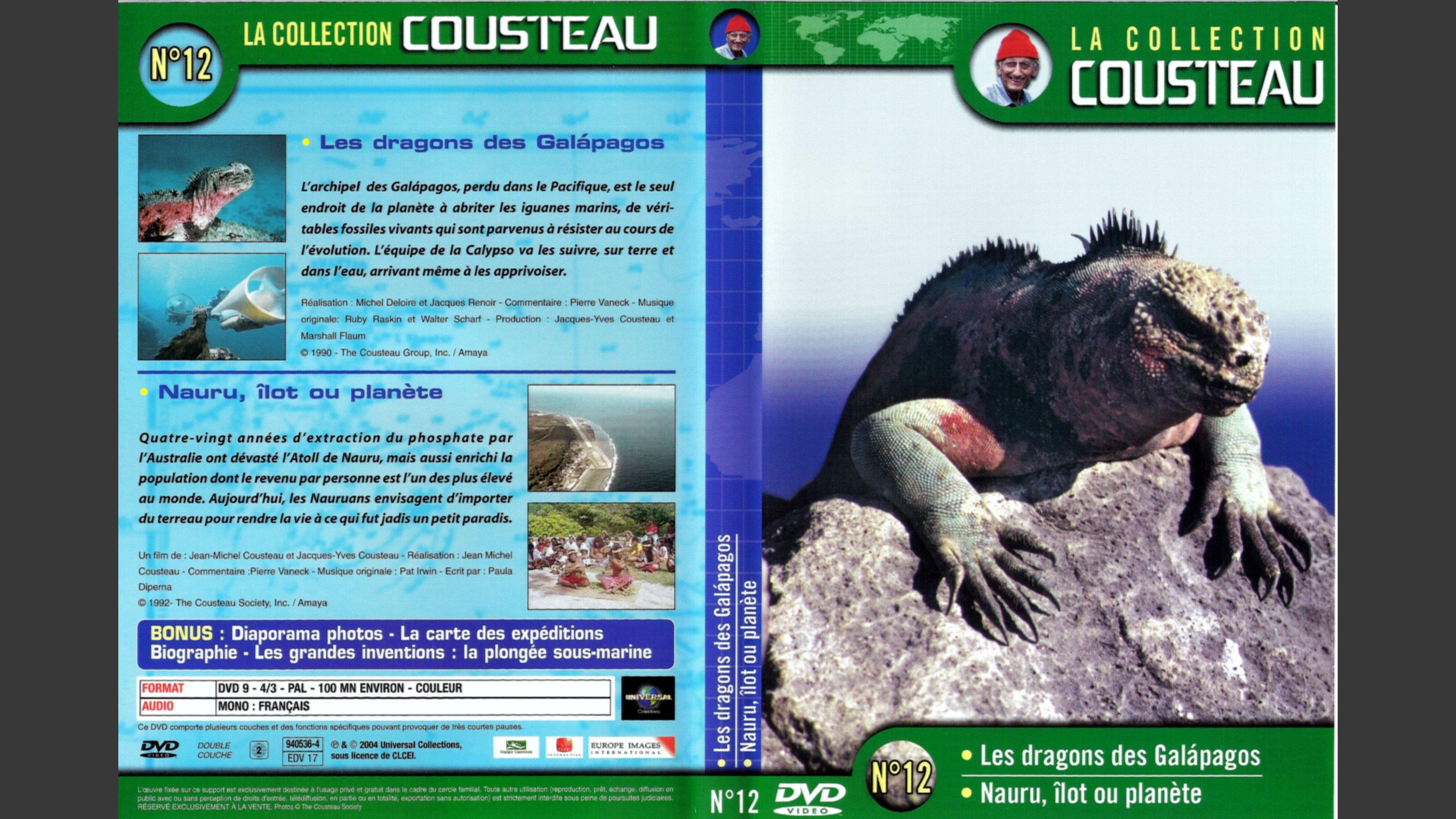 The Cousteau Collection N°12-1 | The Dragons of the Galapagos 1971 movie scene