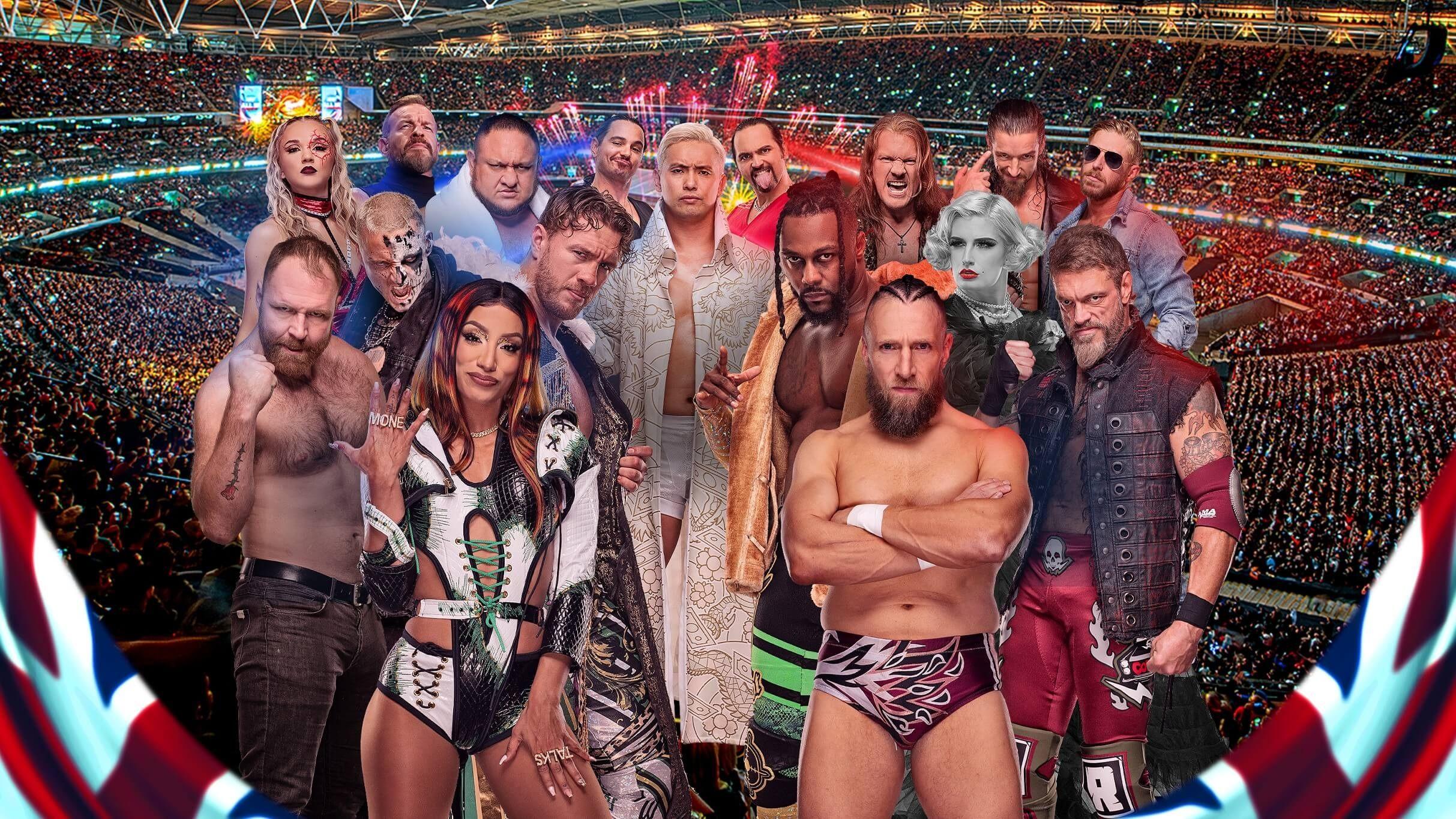 AEW All In 2024: London 2024 movie scene