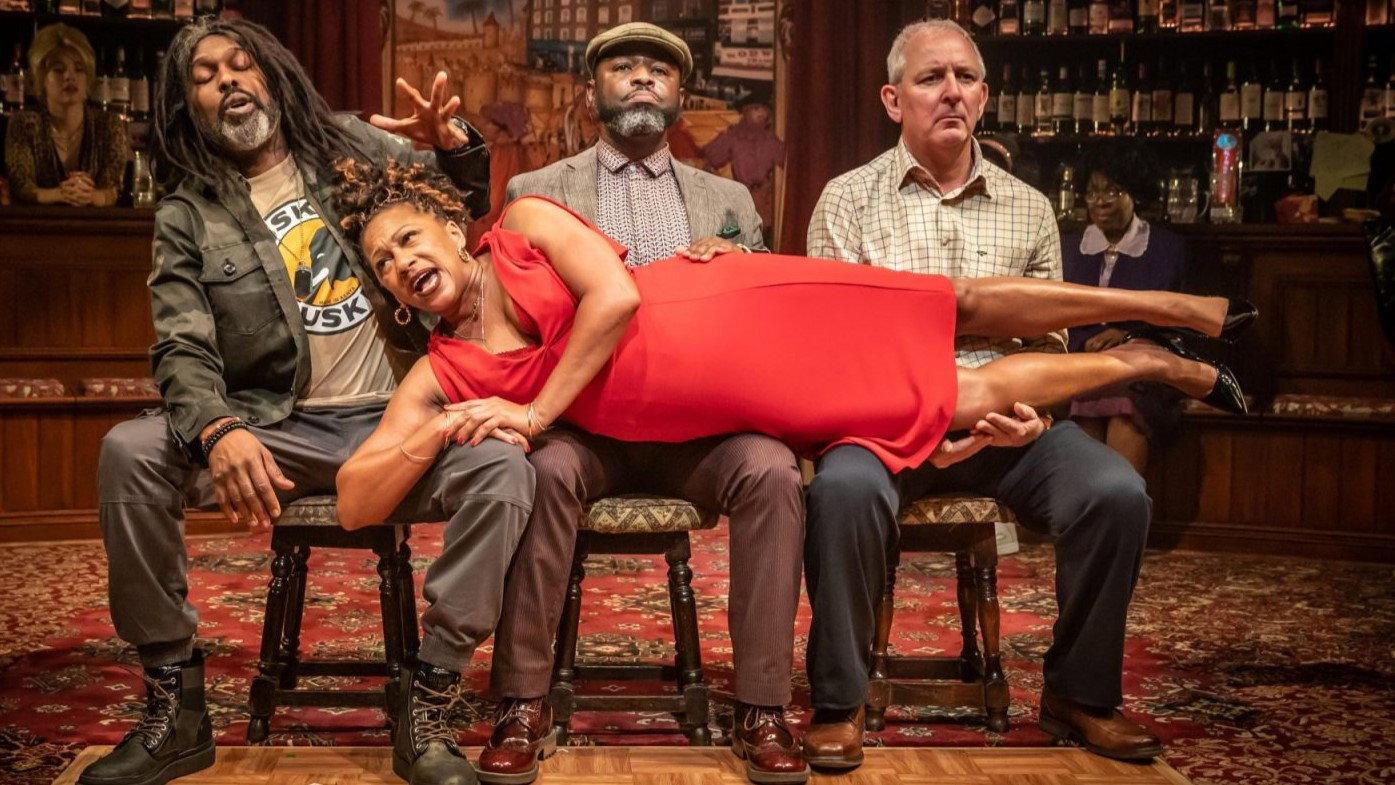 National Theatre Live: The Wife of Willesden 2022 movie scene