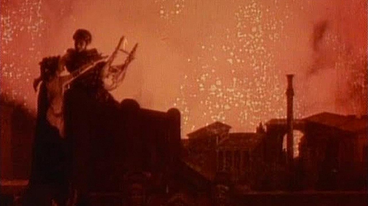 Nero, or The Fall of Rome 1909 movie scene