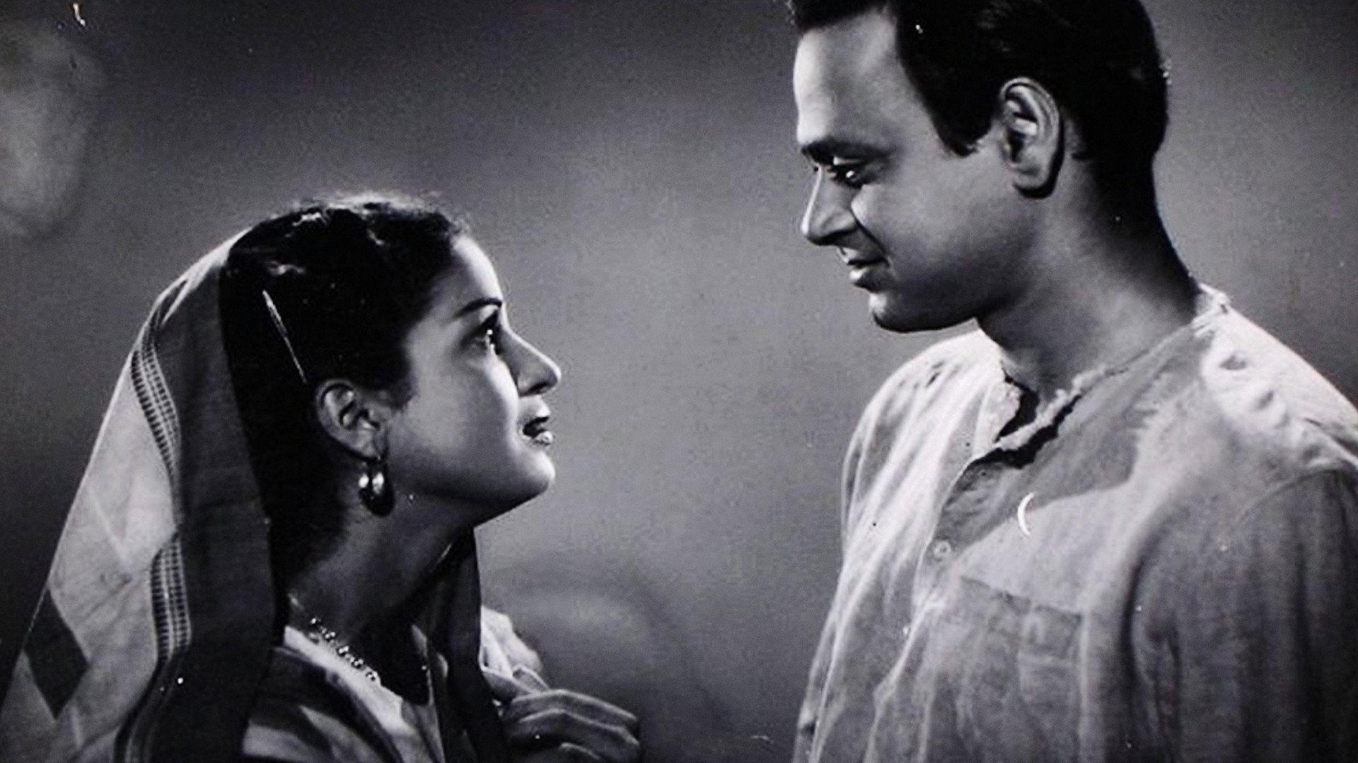 Biraj Bahu 1954 movie scene