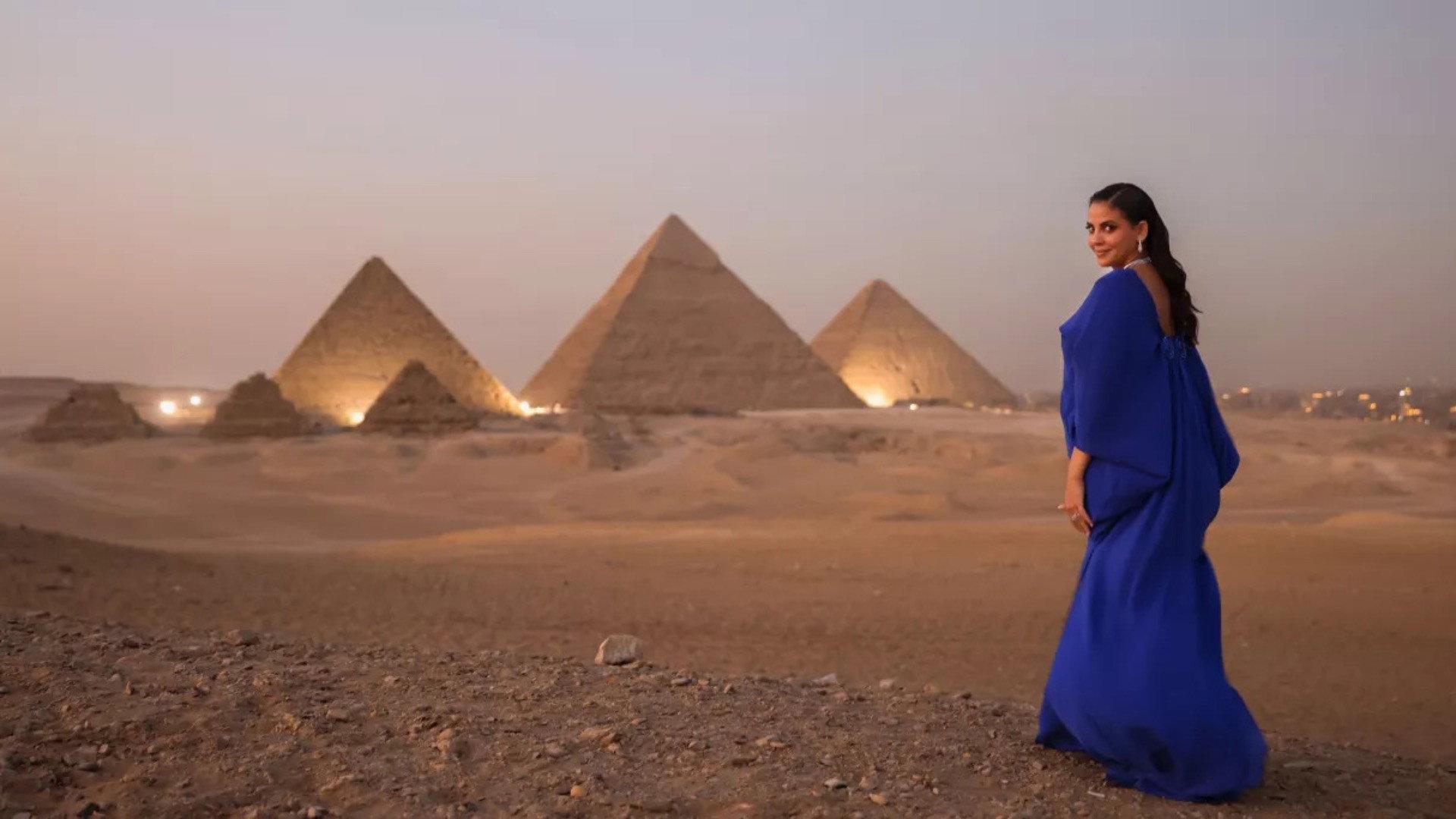 Le grand concert des pyramides avec Fatma Saïd 2025 movie scene