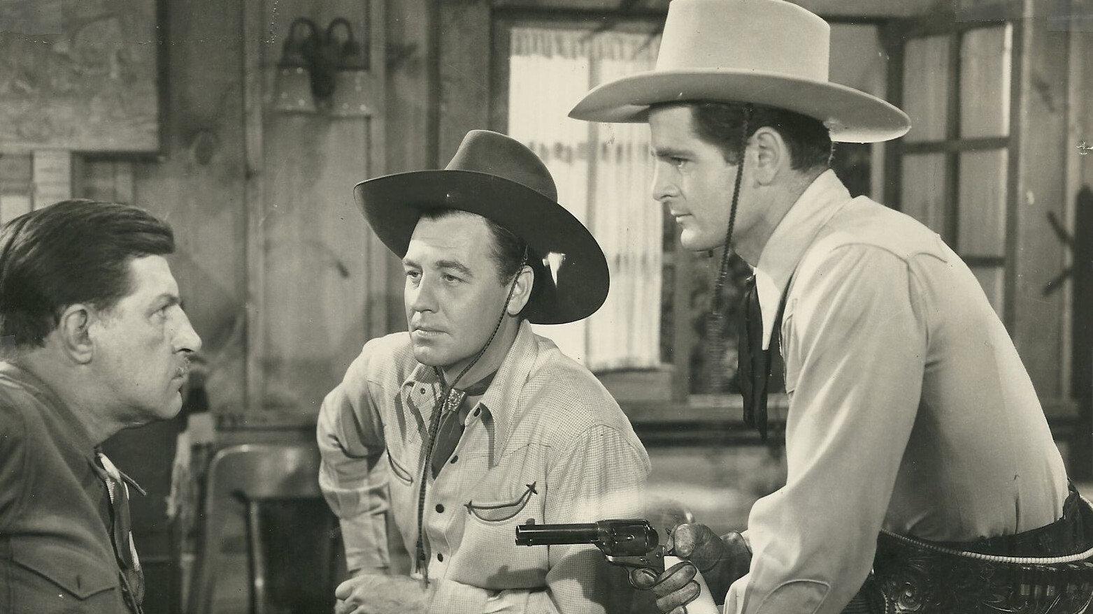 Trail Riders 1942 movie scene